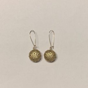 Kendra Scott gold earrings